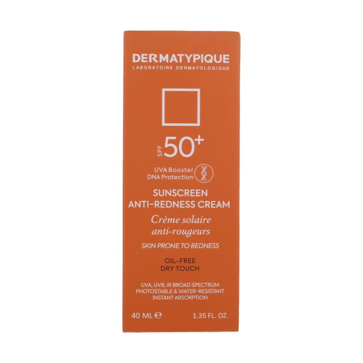 کرم ضد آفتاب رنگی درماتیپیک SPF50 مدل Anti-redness محافظ UVA ،UVB