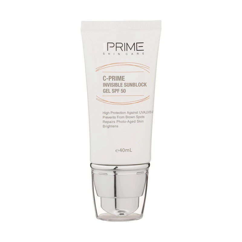  ژل ضد آفتاب بدون رنگ پرایم SPF50 مدل C-Prime 